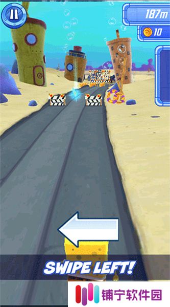 海绵宝宝跑跑海绵