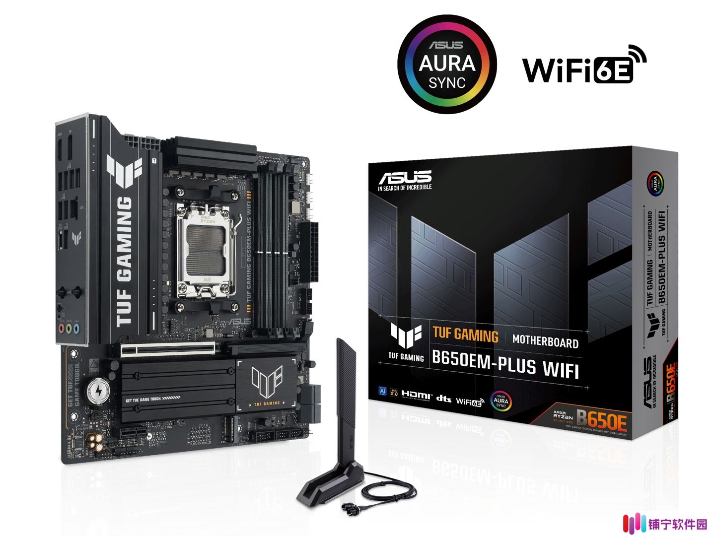 华硕 TUF GAMING B650EM-PLUS WIFI 主板上市：一槽显卡，1329 元
