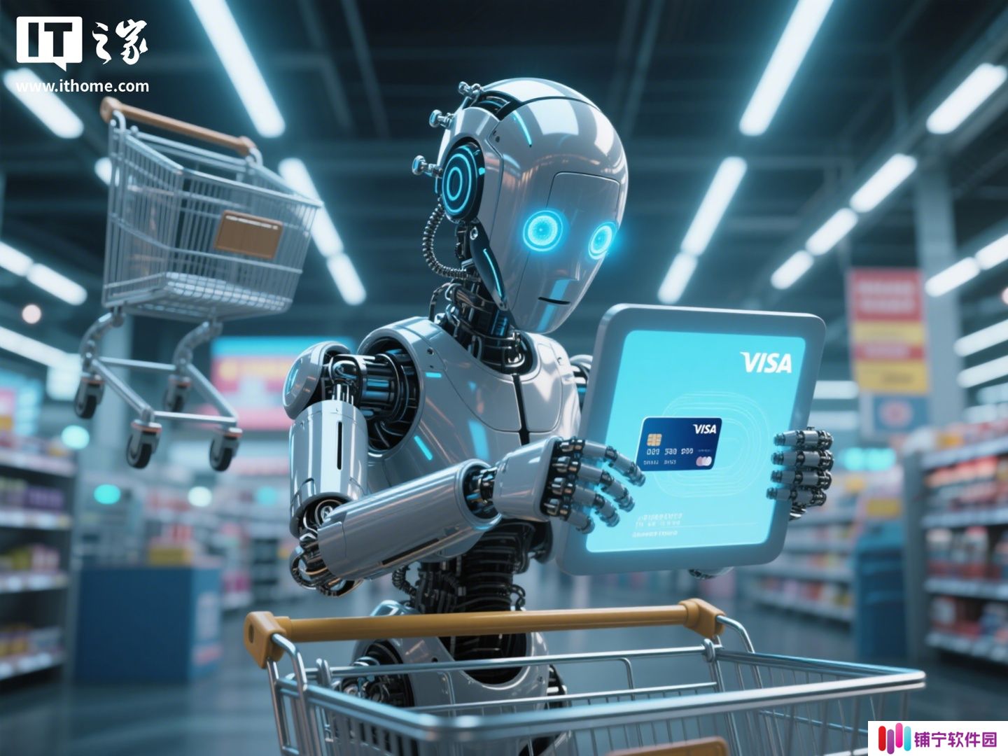 Visa 描绘“AI 购物智能体”蓝图：未来能帮你自动购物、刷卡消费