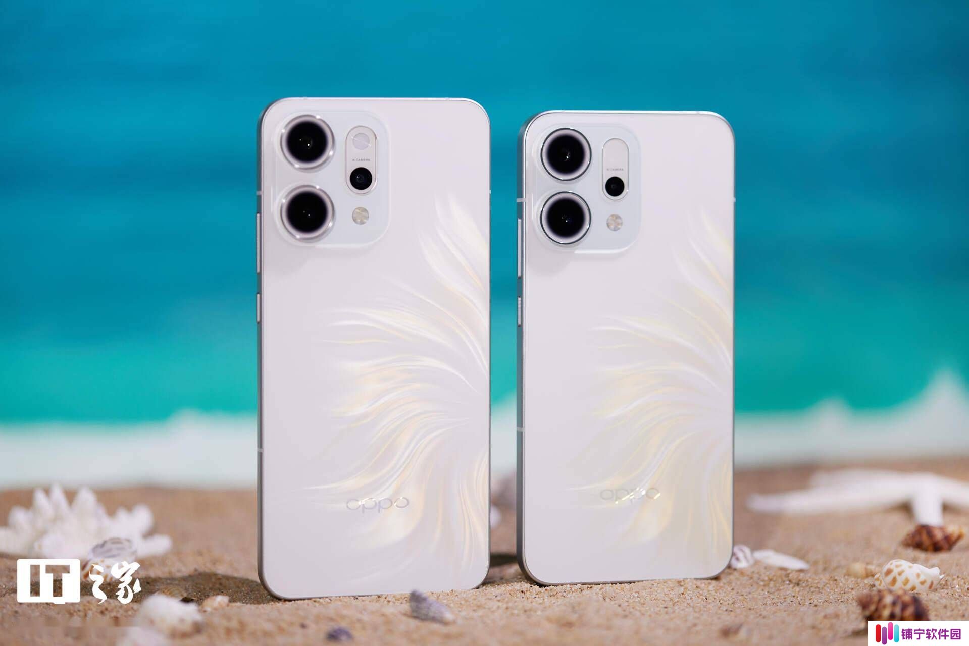 OPPO Reno14 系列新配色“人鱼姬”亮相，光影变幻展现十色魅力